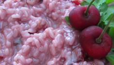 Ricetta - Risotto con ciliegie